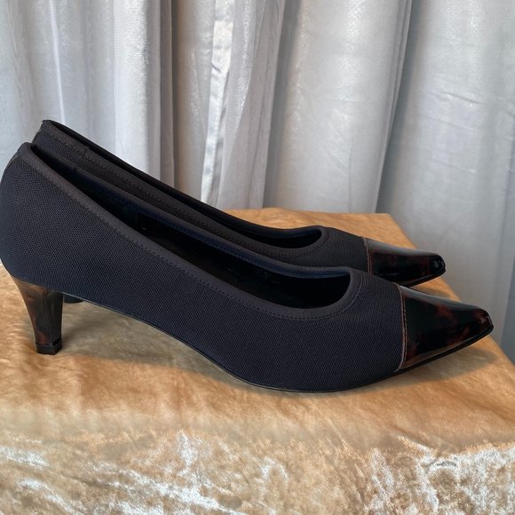 💋 4 FOR $50 / VANELI MESH AND PATENT HEELS (SZ 9N) (NEW) - Picture 6 of 9